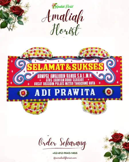 Papan Bunga Ucapan Selamat Sindangmandi